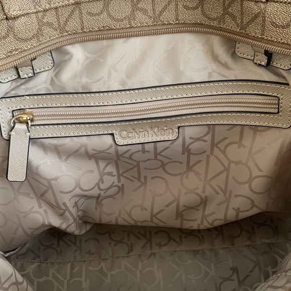 Calvin Klein CK Monogram Chain Tote - Picture 5 of 8
